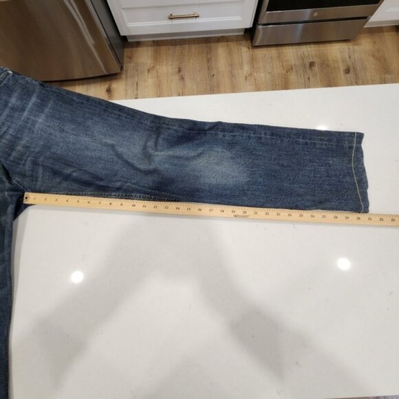 ALBERTO Jeans T400 Blue Stone Modern Fit Soft Wear Denim 34x36 Actual 34X31 - Picture 11 of 12